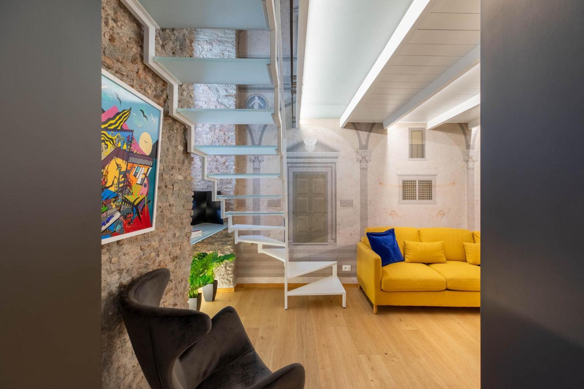 Appartement Iflat Glass And Stone Loft à Rome Extérieur photo