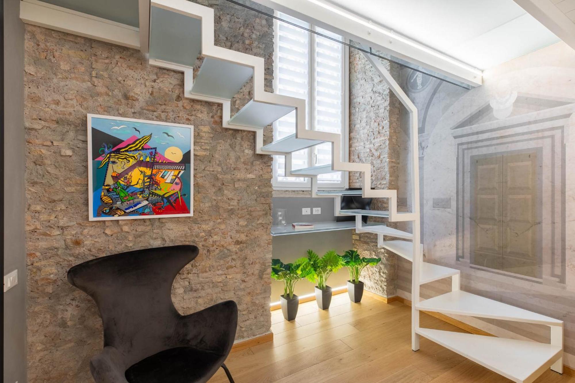 Appartement Iflat Glass And Stone Loft à Rome Extérieur photo